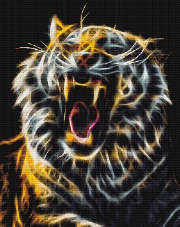 Fractalius Tiger Yawn